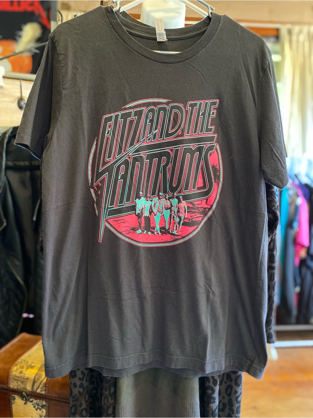Citizen the Tantrums Bella Canvas Black Short Sleeve Tee Band Graphic
